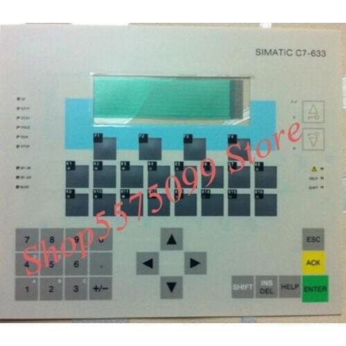New C7-633 6ES7633-1DF02-0AE3 6ES7 633-1DF02-0AE3 Keyboard Button Film