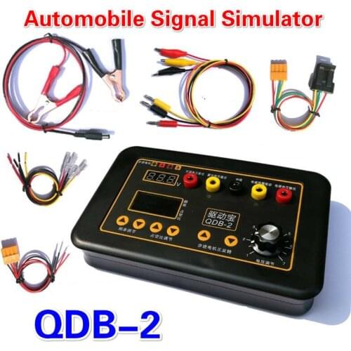 QDB-2 Automobile Ignition Coil Injector Solenoid Valve Idle Stepper Motor Meter Motor Fault Detector Diagnostic Driver Disk