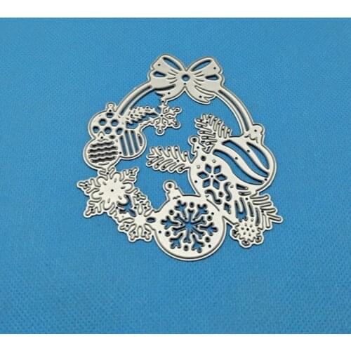 Christmas Snowflake Metal Cutting Dies Stencil DIY Scrapbooking Album Paper Card Template Mold Embossing Decoration N0PA
