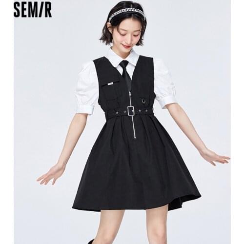 Летние платья без рукавов Semir China At AliExpress