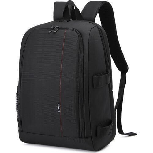 HUWANG Portable Card Camera Bag Waterproof SLR Camera Backpack Anti-theif Travelling Camera Bag Large Capacity Photography Bag