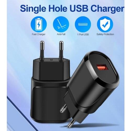 Mobile Phone Charger For iPhone Samsung Huawei Xiaomi Charging USB Portable Travle Charger Plug Universal Wall Charge