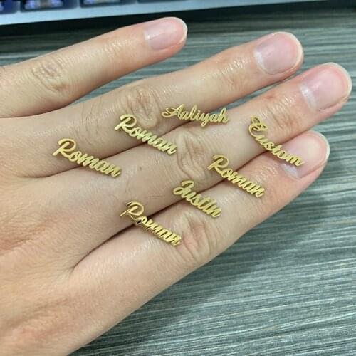 Stylisteel Custom Personalized Name Stud Earrings for Women Banquet Wedding Engagement Earring Jewelry Gift for Wife Girlfriend