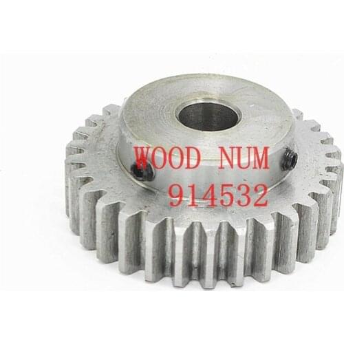 Spur Precision Gear pinion 25T 25Teeth Mod 1.5 M=1.5 Right Teeth positive gear 45# steel cnc gear rack transmission RC