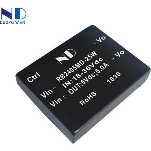 1pcs new isolated dc dc converter power module 12V 24V 48V 110V to 5v 4a 9V 12V 15V 24V 20-25W step down boost