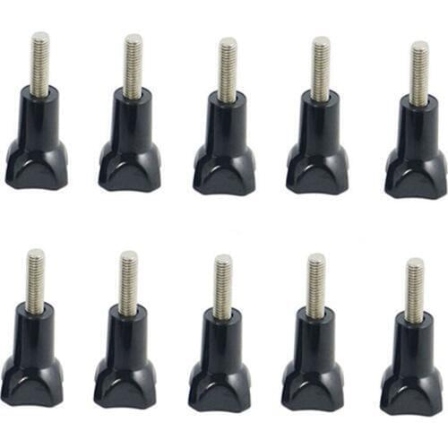 2016 New Arrival for GoPro Accessories 10 pcs/set Short Screw Bolt Nut for Xiaomi Yi for GoPro Hero 1 2 3 3+ 4 Screw Mount