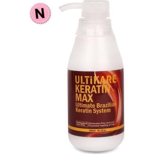300ML Brazilian Keratin Treatment Straightening 5% Formalin With Best Effect Make Shiny & Healthier Hair Free Shipping
