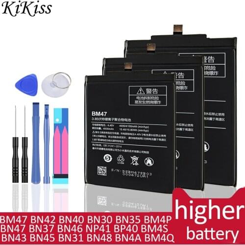 BN40 Battery For Xiaomi Xiao mi Redmi Note 2 3 3S 3X 4X 4 Pro Prime 4A 5 5A Plus 6 6A 7 7A 8 8A 8T 9 9A 9C 9S 10X K20 K30 BN34