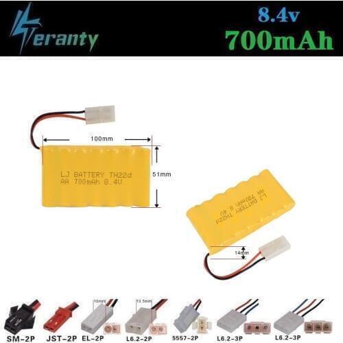 M Model ) 8.4v 700mah NiCD Battery For Rc toy Car Tanks Trains Robot Boat Gun Ni-CD AA 700mah 8.4v Rechargeable Battery 1Pcs