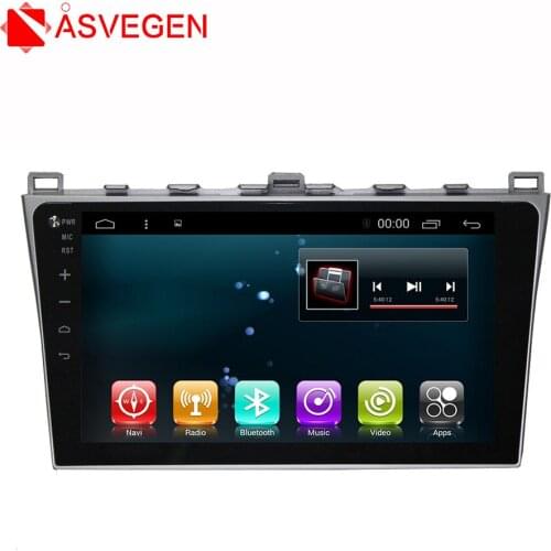 Asvegen RAM2+32 12.1 inch Android 7.1 Quad Core Car Auto WIFI Radio Multimedia Player GPS Navigation For Mazda 6 Summit 2009