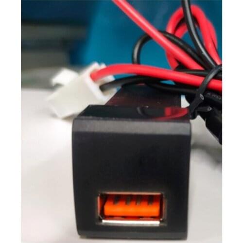 For HIACE 300 series 2019 Year Car Charger USB Voltage Display