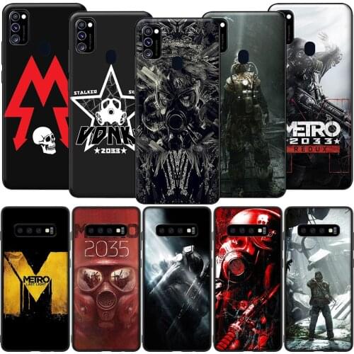 GX135 Metro 2033 Case for Samsung A02 A03S A12 A22 A32 A52 A72 A82 S21 Fe Quantum 2 M02 4G 5G