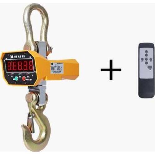 5T/5000kg OCS digital lifting scale red or green display aluminum shell wireless remote control Industrial weighing crane Scale