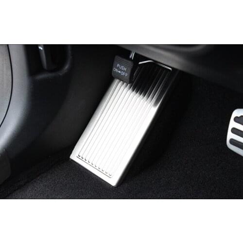 For LHD KIA Sportage KX5 4 QL 2016 2017 2018 Stainless steel car Foot rest Pedal Cover trim sticker Accessories car styling 1pcs