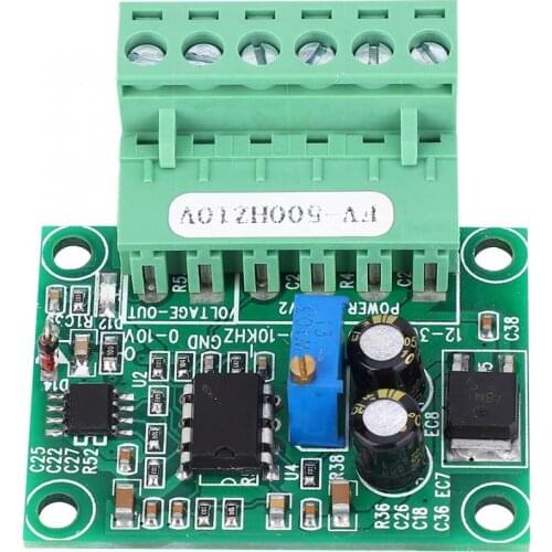 FV-500Hz10V Frequency Voltage Converter Module 0~500hz to 0~10V Digital to Analog Signal F/V Conversion Module
