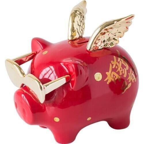 Craft Counter Piggy Bank Children Modern Gift Money Adults Piggy Bank Box Savings Cash Huchas De Dinero Coin Dispenser EA60CX