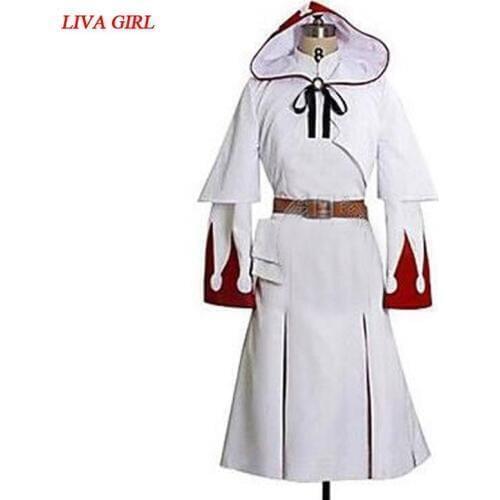 Custom made movie Final Fantasy XIV 14 White Mage Cosplay costume