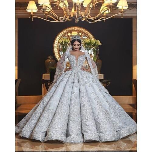 Hot Mariage Dresses New Top Luxurious Princess Ball Gown Wedding Dresses with Sweetheart Neck Line Vestido De Novia Sirena