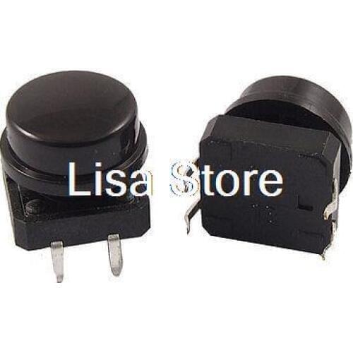 Momentary Tact Tactile Push Button Switch 4 Pin DIP Through Hole 12x12x15