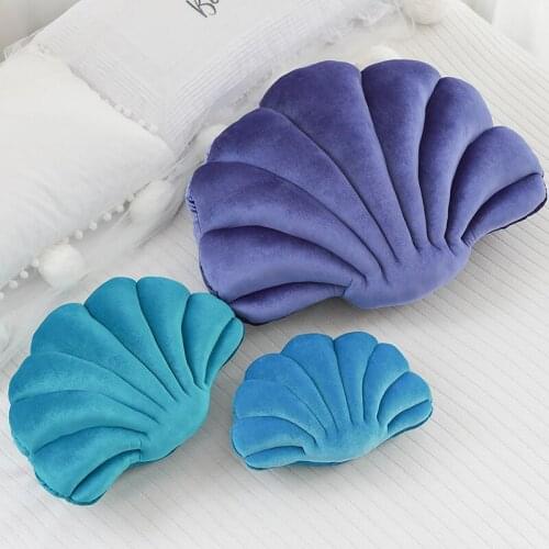 Cartoon Shell Plush Toy Soft Shell Stuffed Pillow Throw Pillow Cushion Car Sofa Cushion Home Decoration Lovers Gifts Nap Pillow