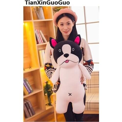 Cartoon husky dog large 65cm soft cotton plush toy throw pillow birthday gift h1000