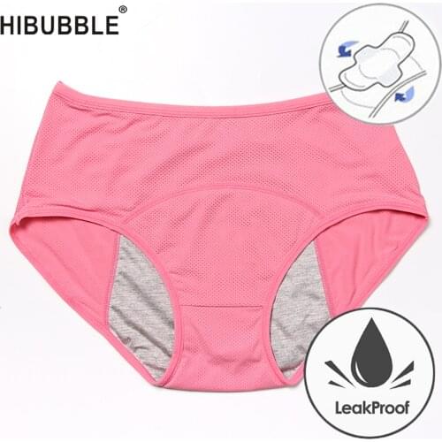 2019 New Leak Proof Menstrual Period Panties Women Underwear Physiological Pants Cotton Health Briefs High Waist Warm For Female