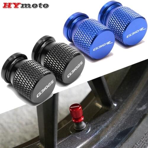 Newest Motorcycle Tire Valve Air Port Stem Cover Caps Plug CNC Accessories For BMW G310GS G310R G310 GS/R G 310GS 310R All Yaers