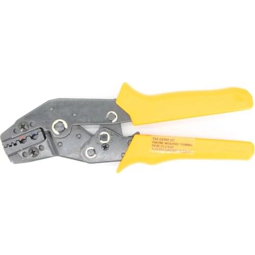 Crimping Pliers SN-02WF2C, Insulation Terminal Dedicated Pliers, 20-14AWG Wire Pressing Pliers,Crimping Tool 0.5-2.5mm²