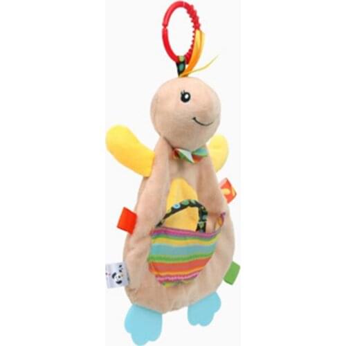 Bed Rattle Lovely Shape Sound Effect Teether Toy Infant Beds Hanging Crib Toys Cute Newborn Baby Carriage Visual Training Bauble