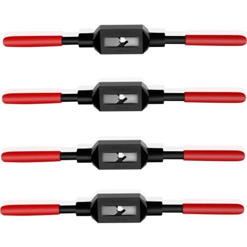 Thread Tap Wrench Drill Hand Tapping Tools Metric for Metalworking M1-M8/M1-M10/M3-M10/M4-M12 Screw Wrench Hand Taps Holder