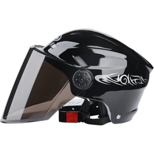 Motorcycle Helmet Half Helmet Scooter Crash Helmet Motorbike Safety Helmet Summer Helmet Unisex Sunshade Sun Protection