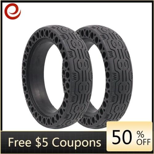 Electric Scooter Parts Damping Rubber Tyre for Xiaomi Mijia M365 /Pro Electric Scooter Skateboard Anti-Explosion Tire Tubeless