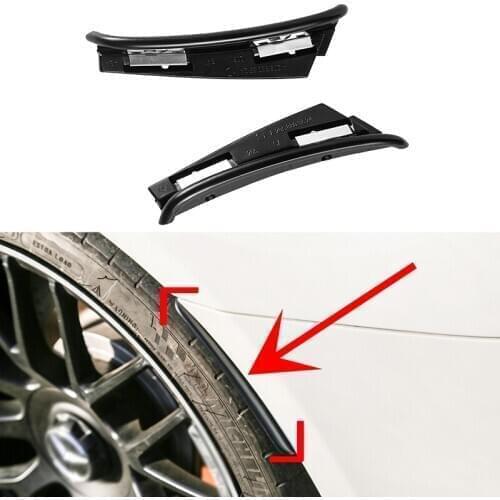 Rear Bumper Fender Flare Extension Wheel Eyebrow Protector For Mercedes S205 W205 C200 C250 C300 C43 S213 E200 E250 E300 E43 AMG