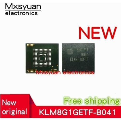 1pcs~10pcs/LOT KLM8G1GETF-B041 KLM8G1GETF BGA153 New original EMMC 8g font storage chip