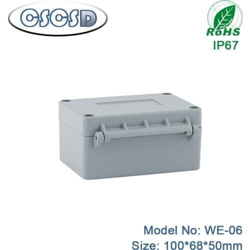 1pcs/lot (3pcs) 100*68*50mm CSCSD ip65 die-casting aluminum explosionproof aluminum amplifier enclosure project box enclosure