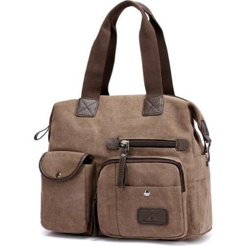 2021 Women Handbag Canvas Female Shoulder Bags Designer Womens Messenger Bags Ladies Casual Bags Clutch Purse Crossbody Purse