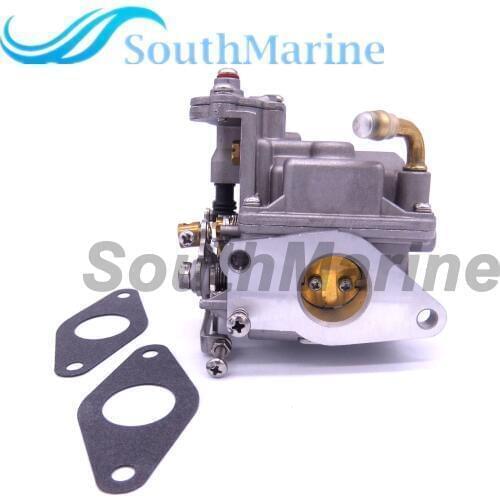 3303-895110T01 3303-895110T11 8M0104462 Carburetor Assy and 27-835383001 Gaskets for Mercury Mariner 8HP 9.9HP 4-Str