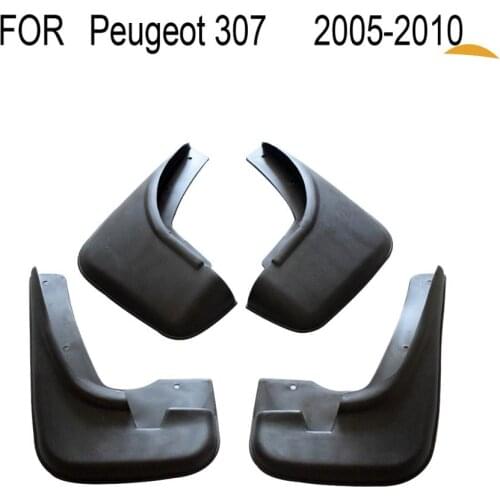 4 Pcs Set Molded Mud Flaps Mudflaps Splash Guards Front Rear Mud Flap Mudguards Fender YC101122