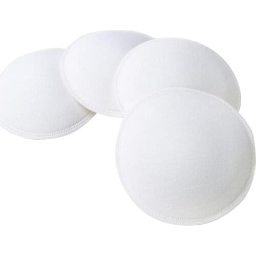 4 PCS Washable Breathable Absorbency Breast Pads Anti-overflow Maternity Nursing Pad Baby Feeding Breastfeeding Mom