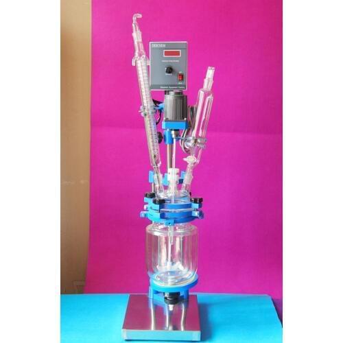 5L,Glass Reaction Kettle,5000ml Reactor,Chemistry Reaction Chamber