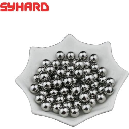 50pcs/lot YG6/YG8 Tungsten Carbide Balls Diameter 5.5/6/6.35/6.5/7/7.5mm Sintered Carbide Ball