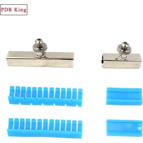 Blue Car dent repair tools Centipede Curved Variety Pack Flexible Smooth Crease Glue Tabs paintless dent removal kit