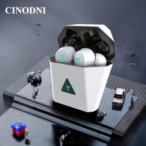 Game Headphone TWS Bluetooth 5.0 Earphones Wireless Headphone 9D Stereo Sports Waterproof Earbuds Headsets i38s