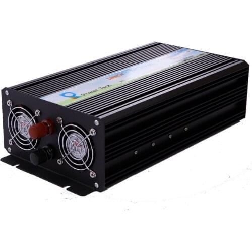 2000W Peak 1000W Power Inverter Pure Sine Wave Inverter 12V 220V Solar Inverter 12V/24V to 100/120V/220V DC AC Voltage Converter
