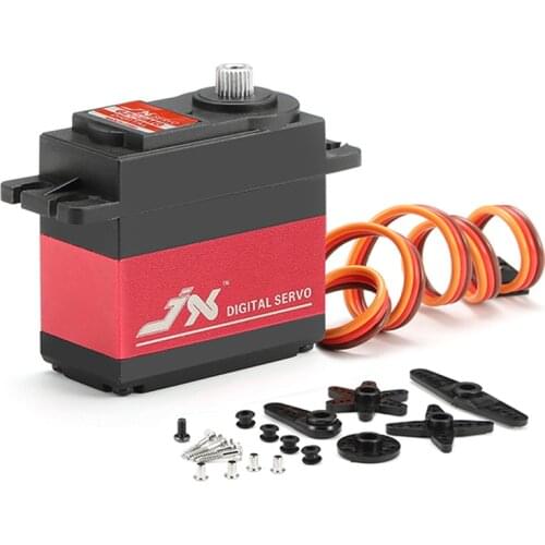 4PCS JX Servo PDI-6208MG 8kg Servo 120 Degree Metal Gear Digital Standard Servo For RC Car TRAXXAS Crawler TRX4 baja Boat Robot