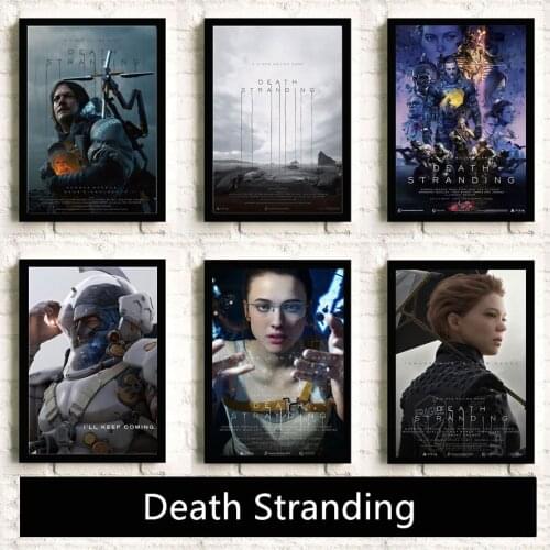 Death Stranding PS Game Comics quality Wall Art Painting Print On Canvas Bar Cafe Room Poster Pictures Home Decor