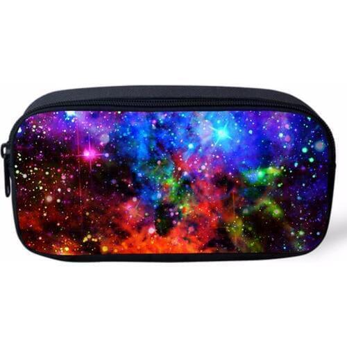 Universe Space Galaxy Star Cosmetic Cases for Girls Boys Cosmetic bag Children School Supplies Kids Students Cosmetic bag