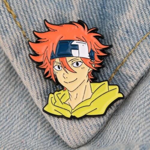 LT940 Anime SK∞ SK8 the Infinity Japanese Anime Enamel Pins and Brooches for Woman Fashion Lapel Pin for Backpack Bags Badge