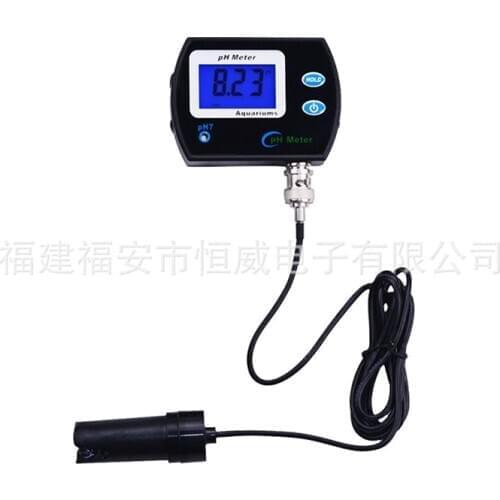 Mini Online pH Meter Water Quality Tester aquarium water Monitor Analyzer Waterproof with Temperature Compensation ATC Function
