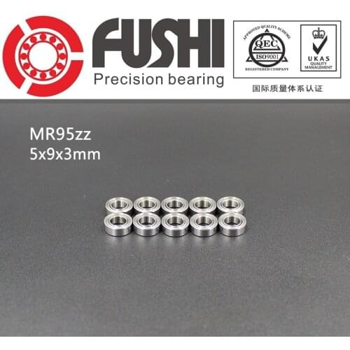 MR95ZZ ABEC-1 (100PCS) Miniature Ball Bearings 5X9X3mm L-950ZZ